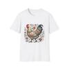 Vintage Floral Chicken T-Shirt, Farmhouse Decor, Gift for Animal Lovers, Boho
