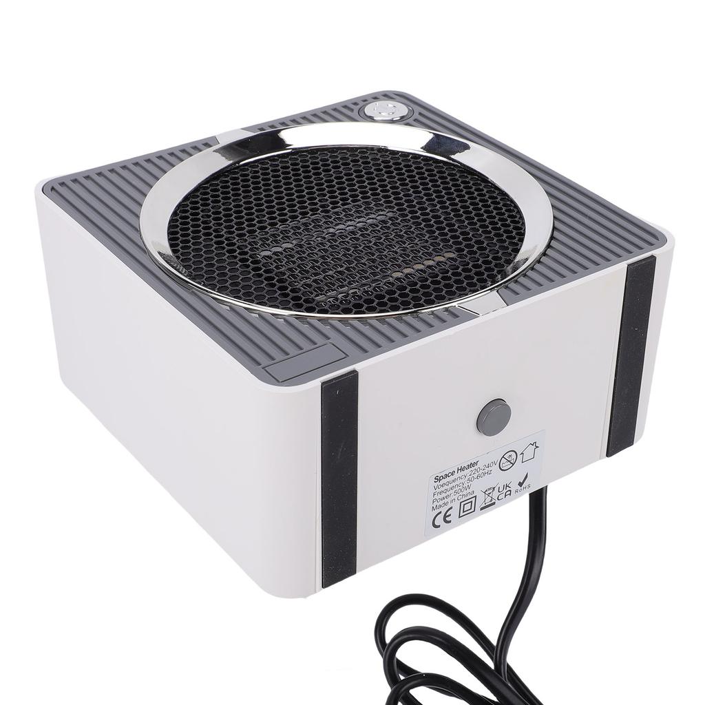   Space Heater for Indoor Use   Fast Heating Quiet Portable Desktop Heater Fan for Bedroom Bathroom  