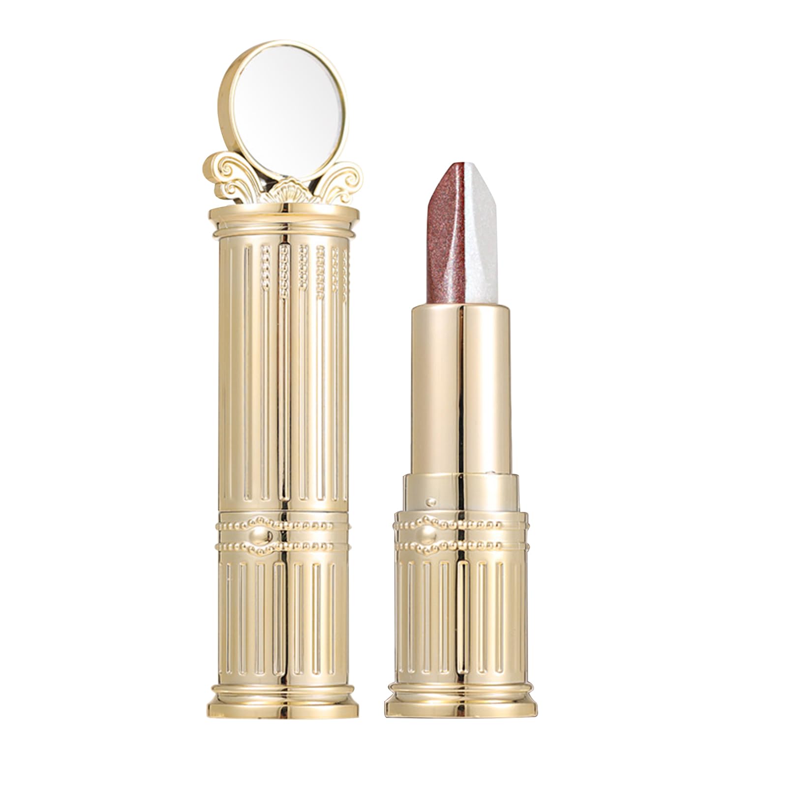 

DayaEmmoTQ Eyeshadow Gradient Eyeshadow High and Pearl Highly Stick Shadow Brown Stick, 2-Color Pencil, Glitter, Under-Eye Shadow, Adhesion, 12-Hour