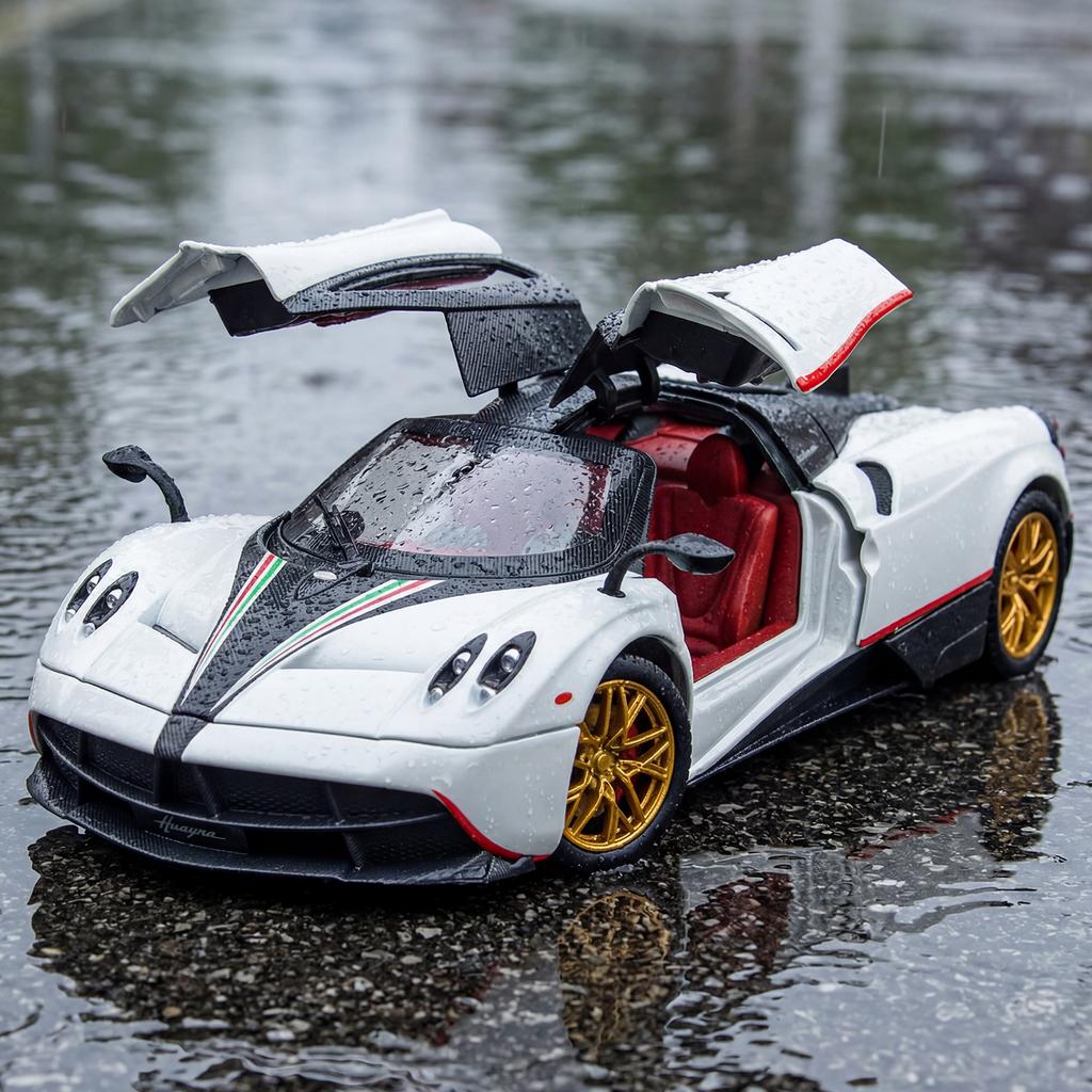 1:24 Huayra Dinastia Hypercar Alloy Car Diecasts & Toy Vehicles Car Model Miniature Scale Model Car For Children Ornament
