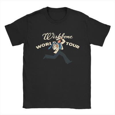 Conan Gray Wishbone World Tour 2026 Camisetas Vintage Camiseta 100% Algodão Gola Redonda Manga Curta Camisetas Tops Adulto