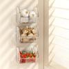 Wall-mounted Storage Box Kitchen Onion Ginger and Garlic Rack Ginger Garlic Wall-mounted Storage Basket Household Seasoning Storage Box