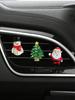 1Pc Cute Christmas Car Air Vent Decoration, a Thoughtful Car Decoration for the Holiday Season
