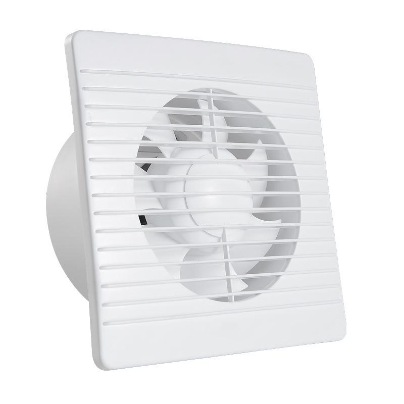 6-inch Bathroom Wall Exhaust Fan, Window-Type Ventilation for Toilets and Kitchens.