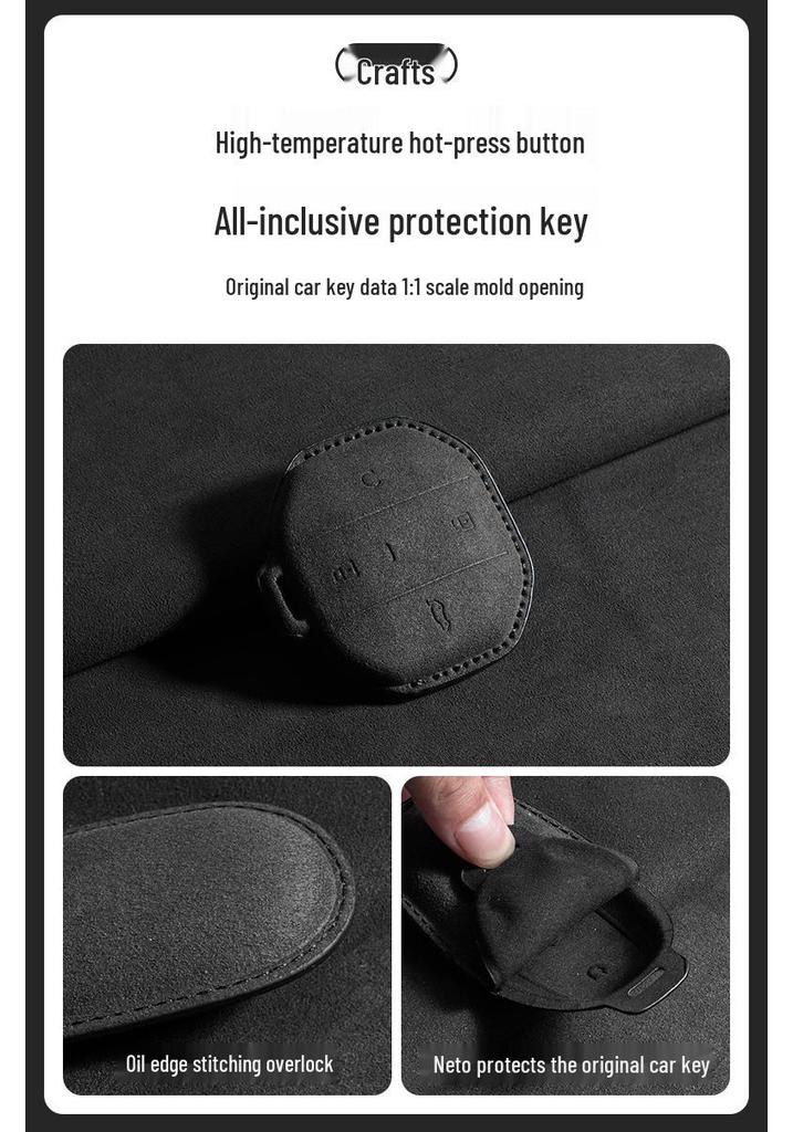 Jetour Free Traveler Key Cover for Chery ShanHai T2/T1: Premium Men’s & Women’s Car Shell Bag with Buckle