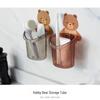 LIEI Punch-free Cartoon Bathroom Shelf