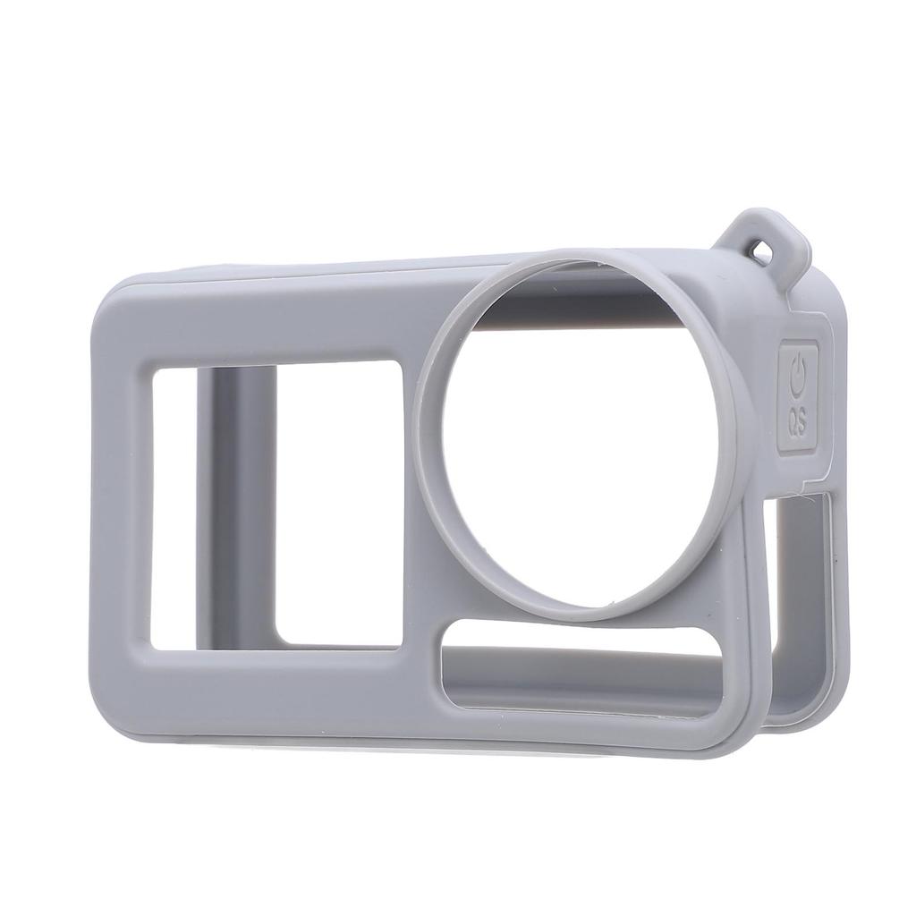 Silicone Case for Action 5 Pro Washable Soft Anti Collision Sports Camera Silicone Cover with Lens   Lanyard