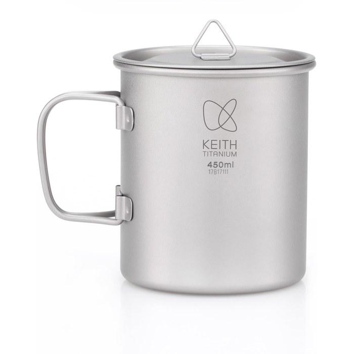 KEITH Titanium Mug 450ml