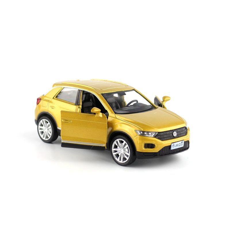 Alloy Volkswagen Tiggo Suv Sedan Model For Kids With Inertia Control For Collectors