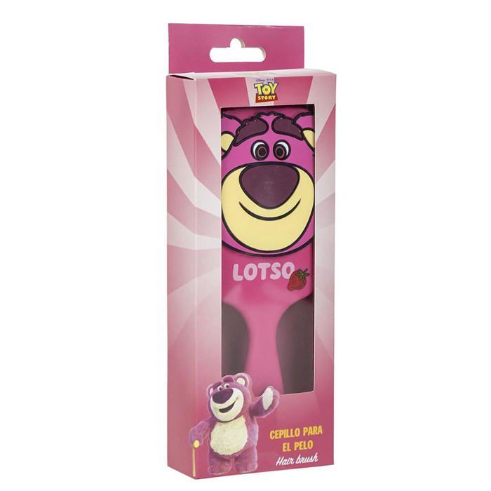 Brosse à Cheveux - CERDÁ LIFE'S LITTLE MOMENTS - Toy Story - Démêlante - Design Lotso - Rose
