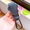 1pcs PU Leather Baby Bag Stroller Hook Pram Rotate 360 Degree Rotatable Cartoon Cart Organizer Pram Hook Stroller Accessories