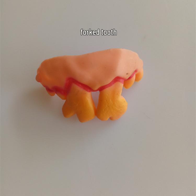 Halloween Vampir & Zombie Hasenzähne Lustige Scherz Weicher Mundschutz