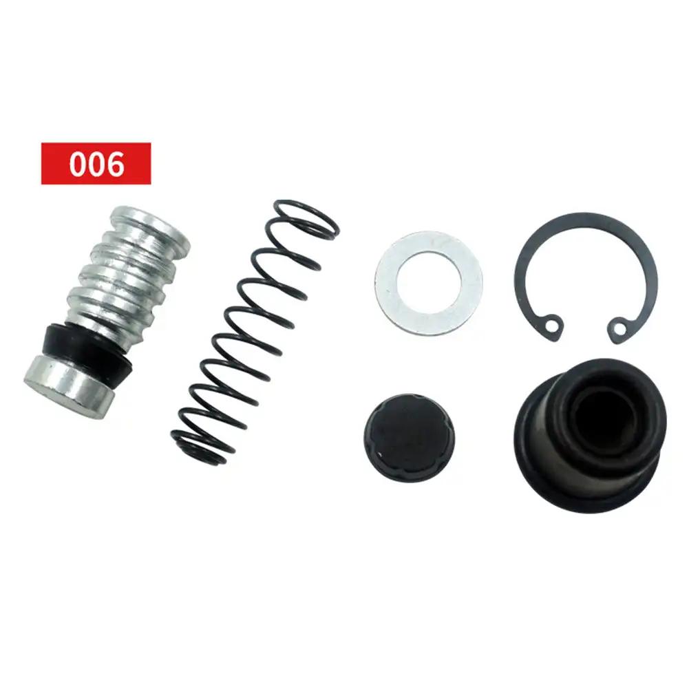 Motorcycle Disk Brake Upper Pump Front Rear Master Cylinder Piston Oil Seal Leather Bowl Repair Kit 14mm 12.7mm 11mm