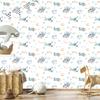 Planes and Helicopters Wallpaper for Living Room and Bedroom 50x1000