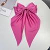 Exclusive Red Bow Hair Clip – Elegant Temperament Spring Style Accessory