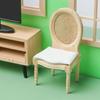 Model Playing House Dollhouse Furniture Miniature Chair Sofa Doll House Accessories Wood Mini Stool