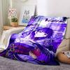 Customiz Name Personality Genshin Impact Balzebub Blanket Soft &Warm Sofa Office Bed Travel Lunch Break Blanket, Gift Suitable All Seasons