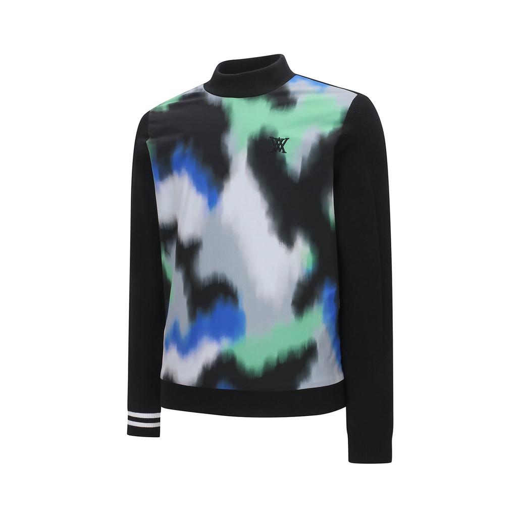 ANEW GOLF M Camo Pattern Woven Sweater_Rb