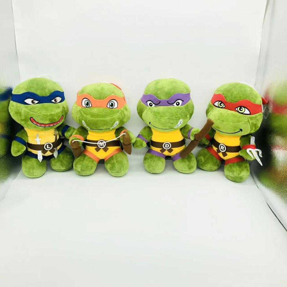 4pcs Teenage Mutant Ninja Turtles Children Plush Toy Stuffed Doll