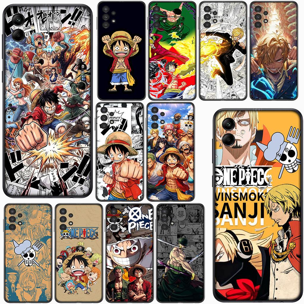 Cover for Apple iPhone 16 15 14 11 Pro Max 6 7 8 Plus + SE2 SE3 SE 2022 2020 8+ Phone Case Luffy One Pieces Roronoa Zoro Sanji