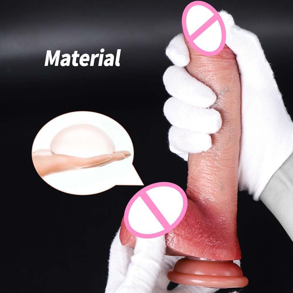 Teleskopischer Schwing-Dildo Vibrator Starker Saugfuß Intelligente Heizung G-Punkt Prostata-Massagegerät Analplug Sexspielzeug Für Frauen Schwul