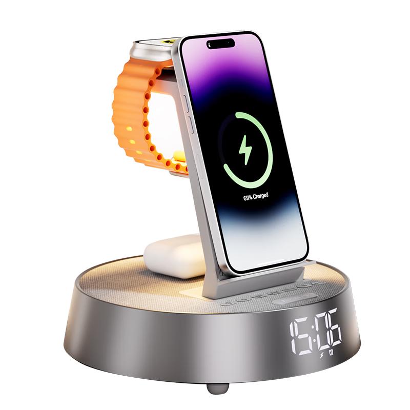 Kuangxiang Multifunctional Bluetooth Speaker with Night Light CN Plug (adapter Included)