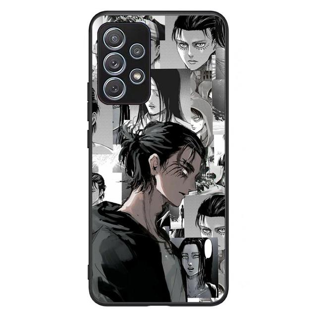 

Чехол для телефона «Атака Титанов Эрен Йегер» для Samsung Galaxy A03s A10 A20 A21s A31 A40 A41 A42 A50 A51 A52 A70 A71 A72 A32 A82