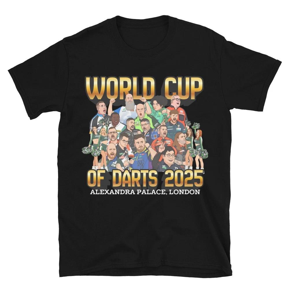 

World Cup of Darts 2025 T-Shirt – Alexandra Palace London Unisex T-Shirt 2XL