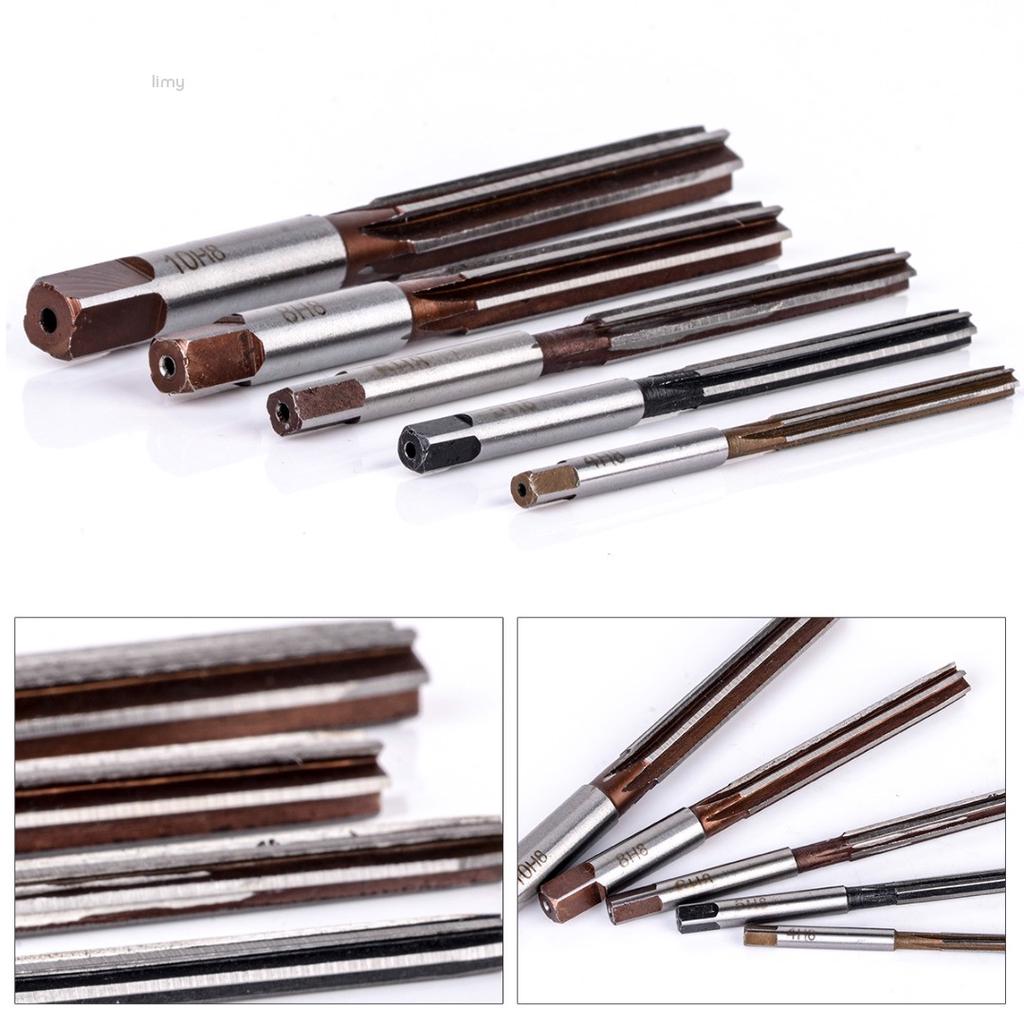 1PC 3//8/" Cutting Dia Straight Shank 6 Flutes H8 HSS Hand Reamer Reaming