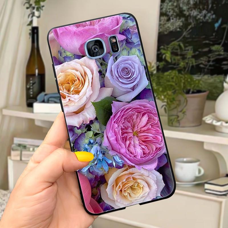 For Samsung Galaxy S7 edge Case Cover Cute Letters Soft Silicone Coque Phone Case For Samsung s 7 S7 edge S7edge G930 G935 cases