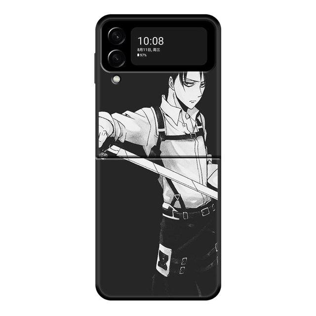 Hard Pc Shingeki No Kyojin Attack On Titan Phone Case For Samsung Flip Zflip Z Flip3 5g Zflip3 Fundas