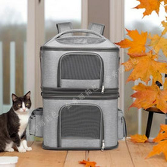 Portable Large-Capacity Breathable Foldable Cat Travel Bag