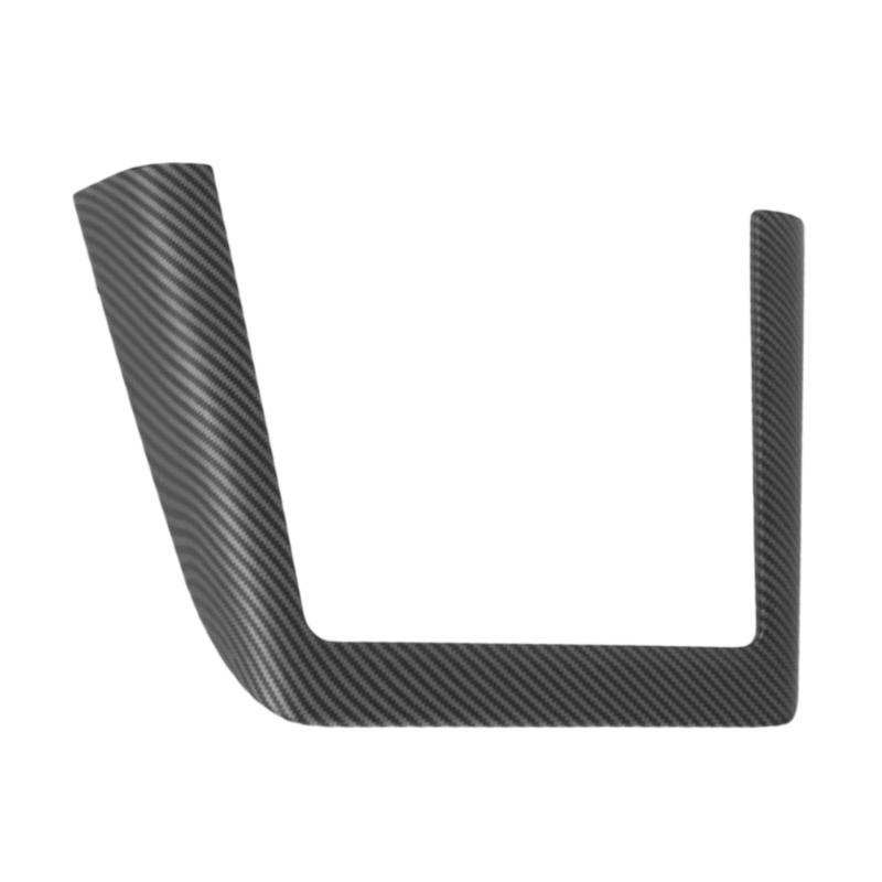 Upgrades Carbon Fiber Charging Dock Frame Multifunction Charging Center Trim Strips Car Spare for Vehicle Center Console