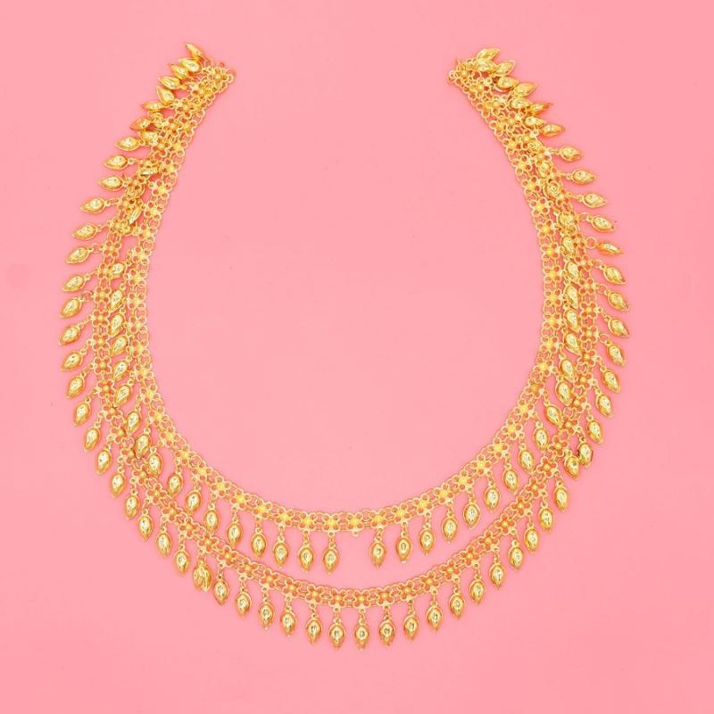 Jewelry Punk Thick Chain Lock Key Pendant Necklace Micro-Inlaid Chain Geometric Necklace