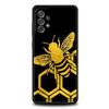 Phone Case For Samsung Galaxy A15 A13 A35 A55 A51 A71 A41 A31 A21S A03S A05 A17 A23 A25 A33 A53 A73 5G A07 4G Cover Bee Honey