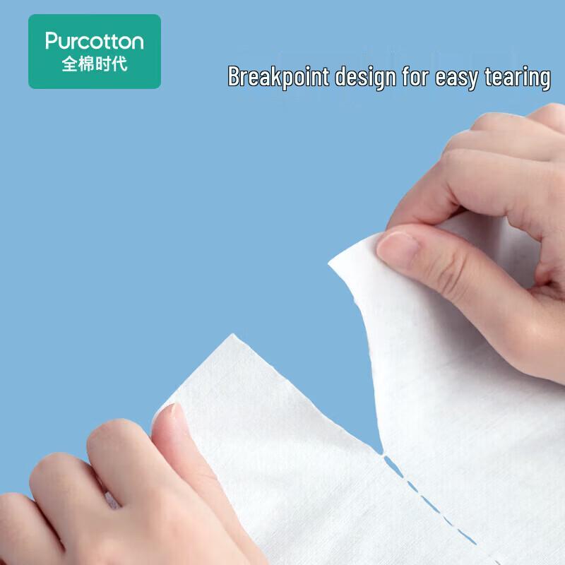 PurCotton Disposable Cotton Facial Towel Roll