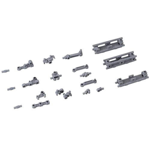 Kotobukiya M.S.G Modeling Support Goods Mecha Supply 01 Flexible Arm A (50mm Total Length, Non-Scale Plastic Model)