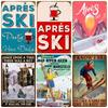 Vintage Ski Patrol Metal Poster, Retro Apres Skiing Tin Sign, Outdoor Winter Sports, Ski Team Printing Decoration, Plates, WY262