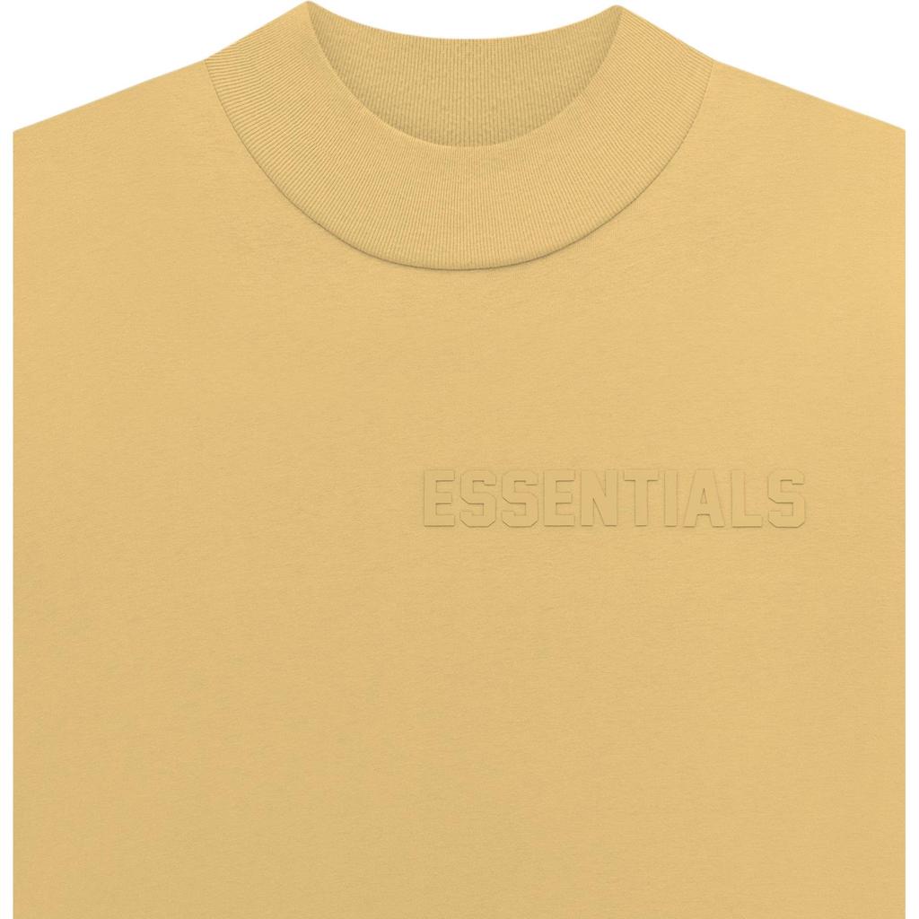 Fear of God Essentials Essential Short Sleeve Tee Women Tops Light-Tuscan FOG-SS23-236
