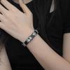 Harajuku Star Pentagrams Rivet Leathers Choker for Women Sweet Trend Bracelet