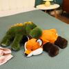Cute Fox Throw Pillow Plush Toy Doll Dinosaur Dog Doll Children Sleeping Soothing Doll