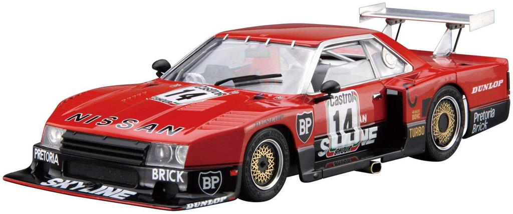 Aoshima Bunka Kyozai The Model Car Series 112 Nissan R30 Skyline Turbo Kyalami Endurance Race Specification 1982 Plastic Model Kit Co., Ltd. (AOSHIMA)