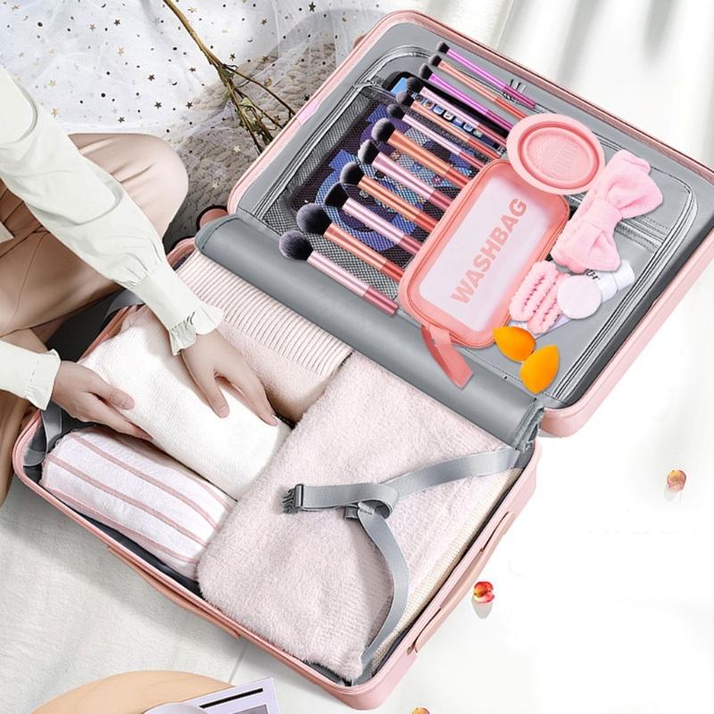 20x/Set Cosmetic Brush Makeup Brush Set with Storage Bag Eyeshadow Brush Concealer Brush Basic Essentials Brush Set