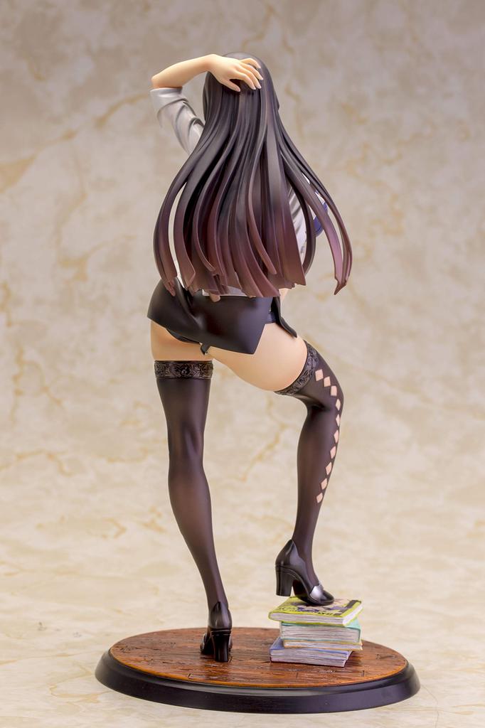 SKYTUBE Ayame Illustration by Scale PVC Painted Finished Figure Ban! 1/6