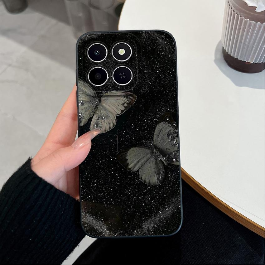 Für Huawei Honor X6C X7C 400 Pro Lite Handyhülle Hübsche rosa Wolkenmuster Flüssigsilikon Neu aufgerüstete Fallschutz-Schutzhüllen Für Huawei Hülle