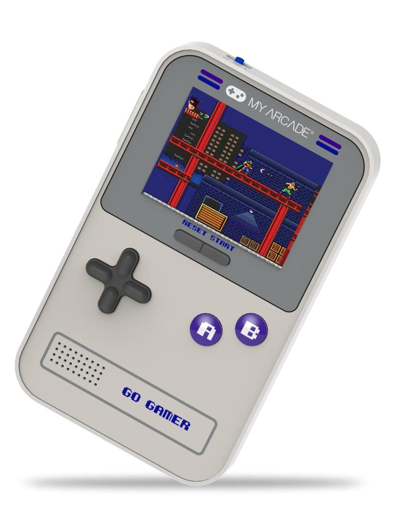 My Arcade Go Gamer Classic-Purple: Portable Electronic Game Console with 300 Games, Full Color 2.5" Screen - Fun for The Entire Family(DGUN-3910)
