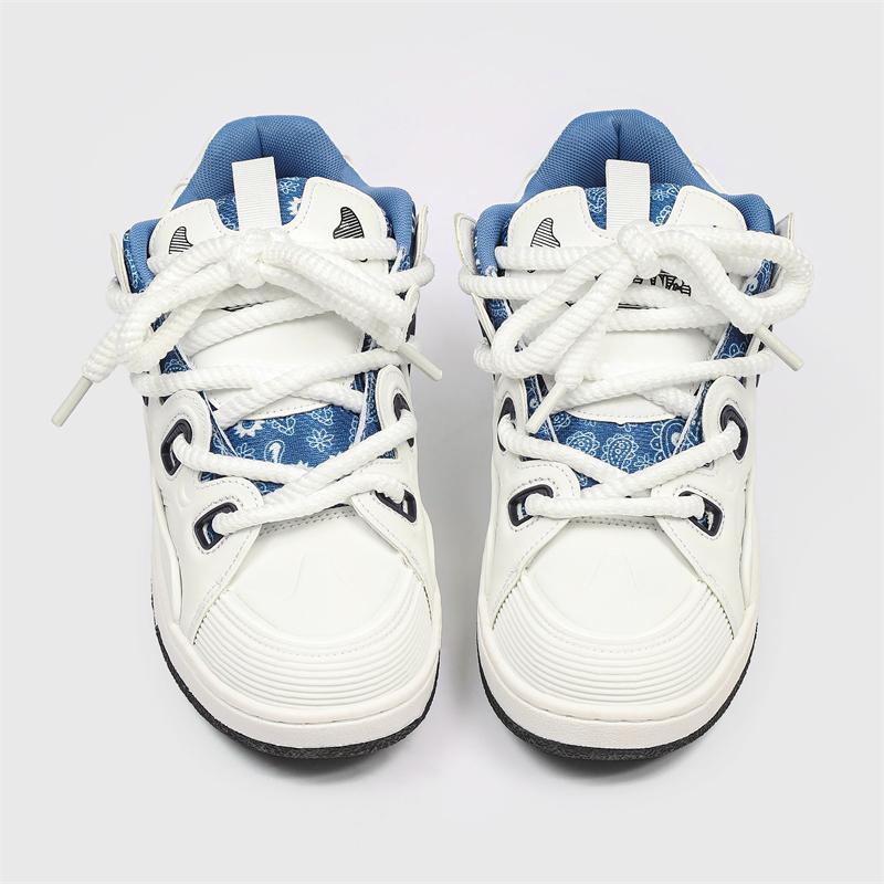 Fashion 2024 Four Season New Low Top Casual Breathable Studends Board Shoes Men's PU Skateboarding Shoes  Fashion  Vulcanized Shoes Men