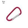 Flerfarget aluminiumsutstyr Legering karabiner Klatreknappspenne nøkkelring Camping Vandring Krok