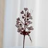 Christmas ornaments heart fan leaves lily decorative branches Christmas tree plugins atmosphere supplies simulated branches berries