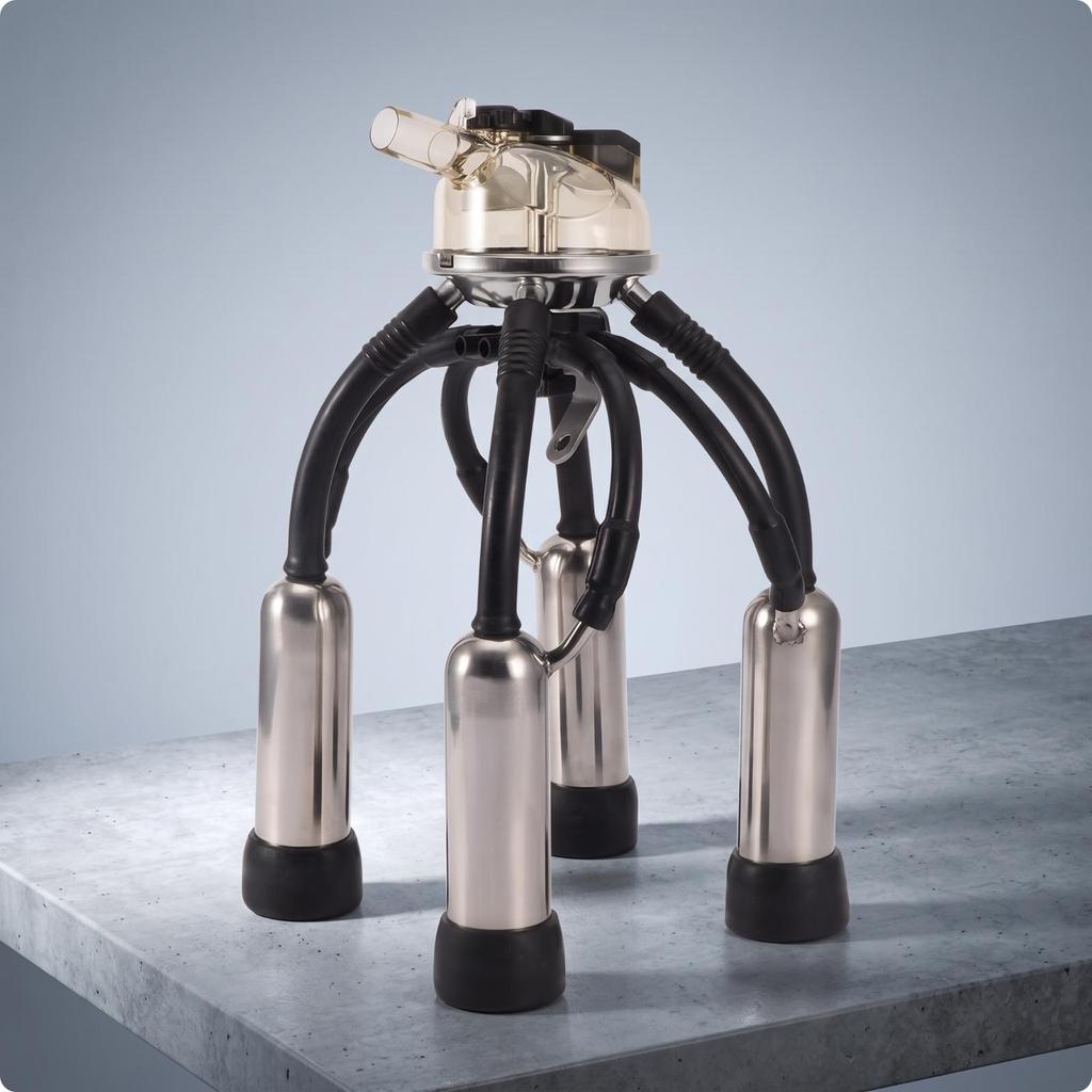 Milk Collector Cup Assembly Rust-Resistant Milking Claw Efficient